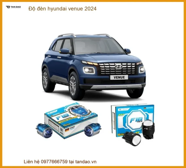 Độ Đèn Hyundai Venue 2024 - Trung Tâm Nâng Cấp Đèn Chính Hãng TPHCM