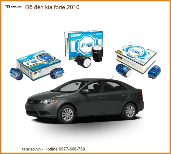 Độ Đèn Kia Forte 2010 Bi LED Cao Cấp - Địa Chỉ Thi Công Uy Tín TPHCM