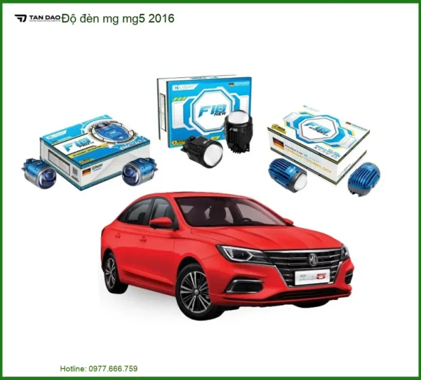 Độ Đèn MG MG5 2016 - Địa Chỉ Nâng Cấp Đèn Bi LED Chính Hãng TPHCM