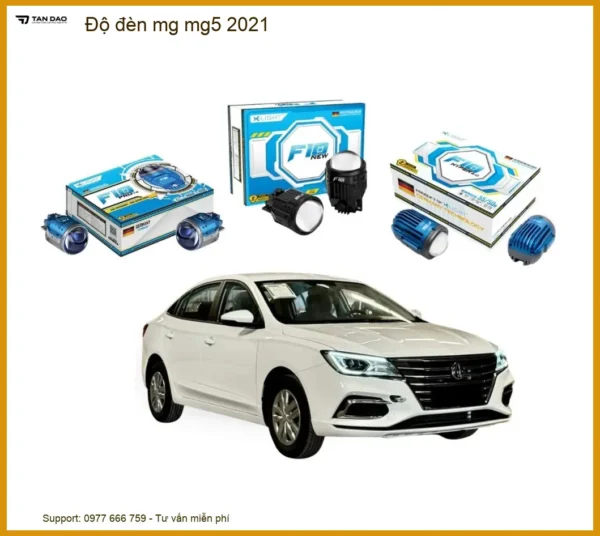 Dịch Vụ Nâng Cấp Độ Đèn Bi LED Laser Cho Xe MG MG5 2021 - Địa Chỉ Độ Đèn Uy Tín TPHCM