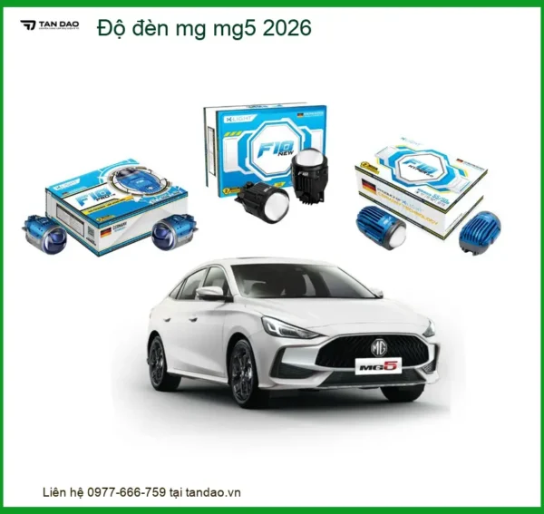 Độ Đèn Bi LED MG MG5 2026 - Đơn Vị Độ Đèn Pha Laser Uy Tín TPHCM