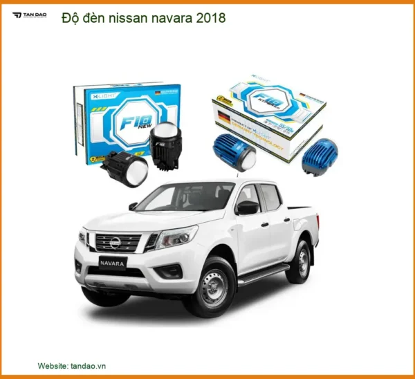Độ Đèn Bi LED Laser Nissan Navara 2018 - Địa Chỉ Nâng Cấp Uy Tín TPHCM