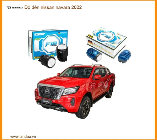 Gói Độ Đèn LED Nissan Navara 2022 - Trung Tâm Lắp Đặt Uy Tín TPHCM