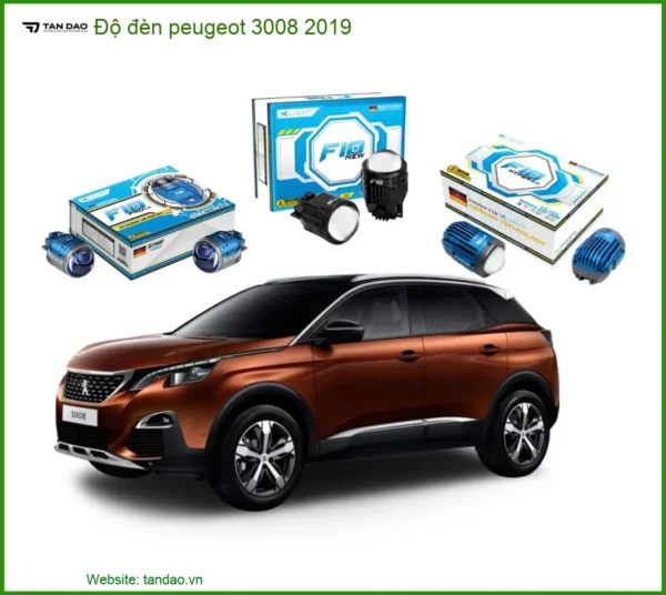 Độ Đèn Peugeot 3008 2019 - Trung Tâm Nâng Cấp Ánh Sáng Uy Tín Tại TPHCM