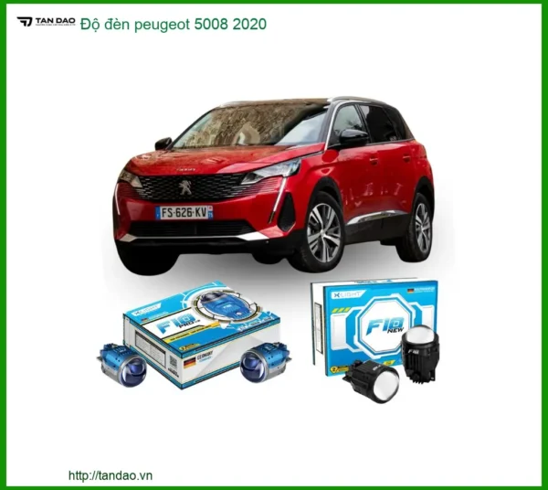 Độ Đèn Bi Gầm Peugeot 5008 2020 - Nơi Nâng Cấp Đèn Uy Tín Giá Tốt TPHCM