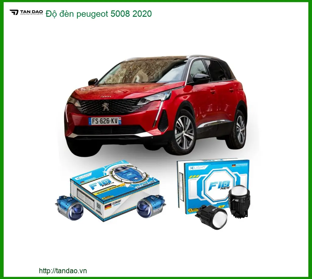 Độ Đèn Bi Gầm Peugeot 5008 2020 - Nơi Nâng Cấp Đèn Uy Tín Giá Tốt TPHCM