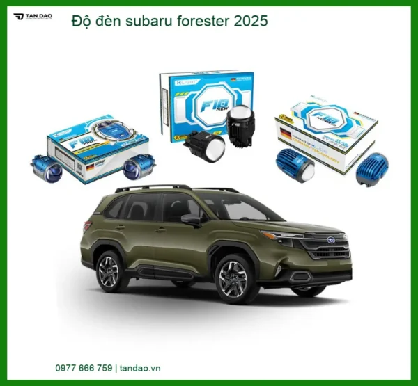 Độ Đèn Bi Gầm LED Subaru Forester 2025 - Trung Tâm Lắp Đặt Chính Hãng TPHCM
