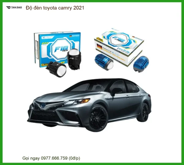 Độ Đèn Bi LED Toyota Camry 2021 - Trung Tâm Nâng Cấp Đèn Chính Hãng TPHCM