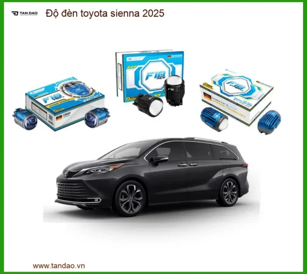Độ Đèn Toyota Sienna 2025 - Địa Chỉ Độ Đèn Xe Chính Hãng Uy Tín TPHCM
