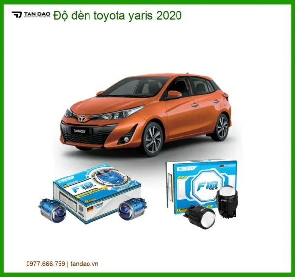 Dịch Vụ Độ Đèn Bi LED Gầm Toyota Yaris 2020 - Trung Tâm Độ Giá Tốt TPHCM