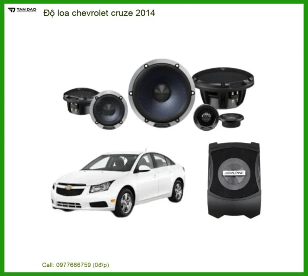Dịch Vụ Độ Loa Chevrolet Cruze 2014 - Trung Tâm Nâng Cấp Chính Hãng TPHCM
