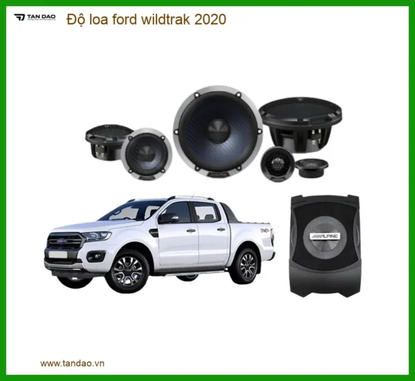 Độ Loa Ô Tô Ford Wildtrak 2020 - Trung Tâm Lắp Đặt Chính Hãng TPHCM