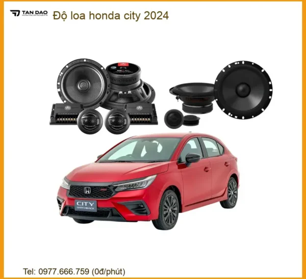 Độ Loa Ô Tô Honda City 2024 - Địa Chỉ Nâng Cấp Chính Hãng Giá Tốt TPHCM