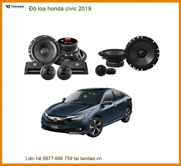 Độ Loa Nâng Cấp Âm Thanh Honda Civic 2019 - Địa Chỉ Lắp Đặt Uy Tín TPHCM