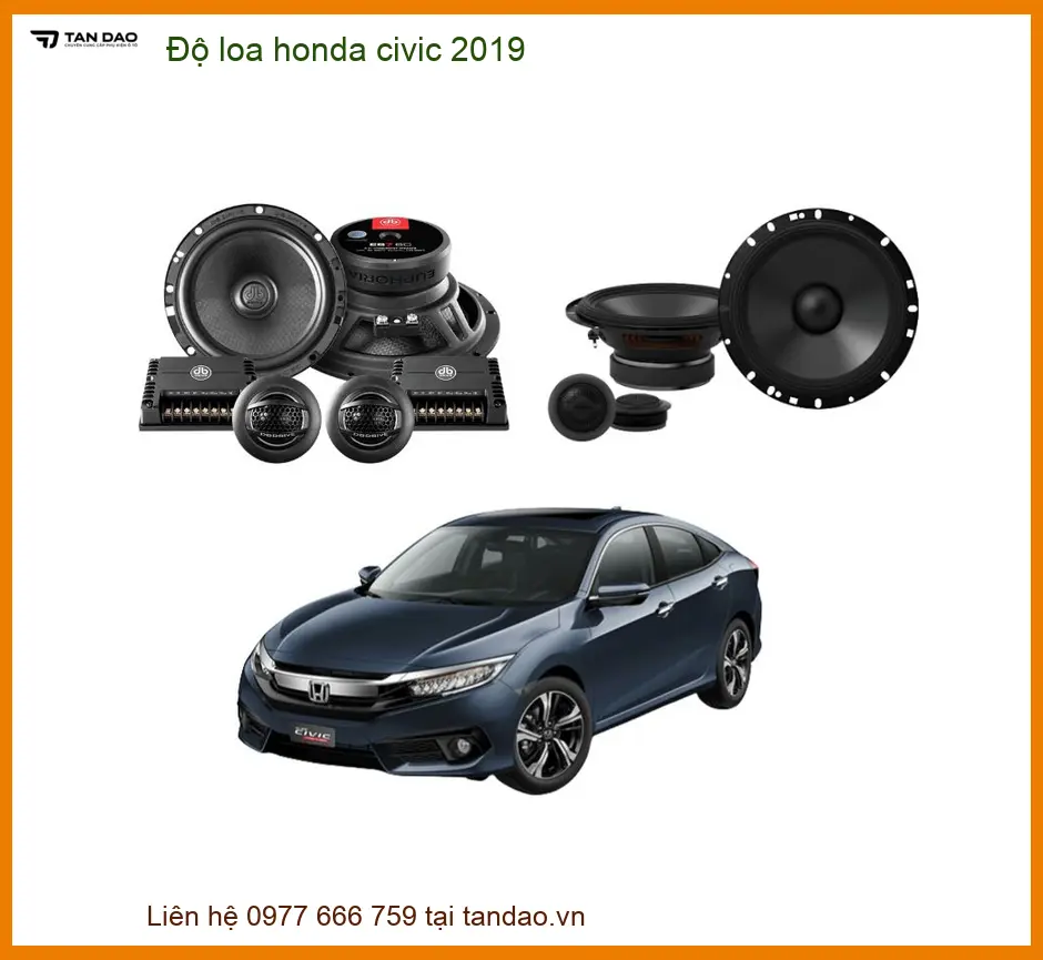 Độ Loa Nâng Cấp Âm Thanh Honda Civic 2019 - Địa Chỉ Lắp Đặt Uy Tín TPHCM