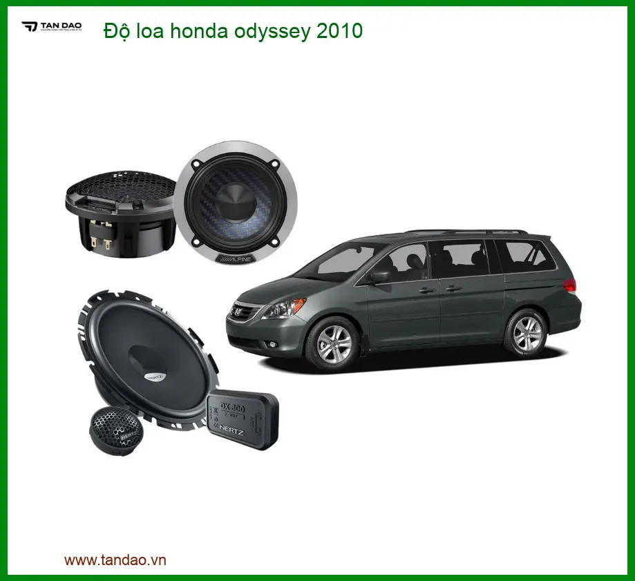 Độ Loa Honda Odyssey 2010 - Trung Tâm Nâng Cấp Âm Thanh Uy Tín TPHCM
