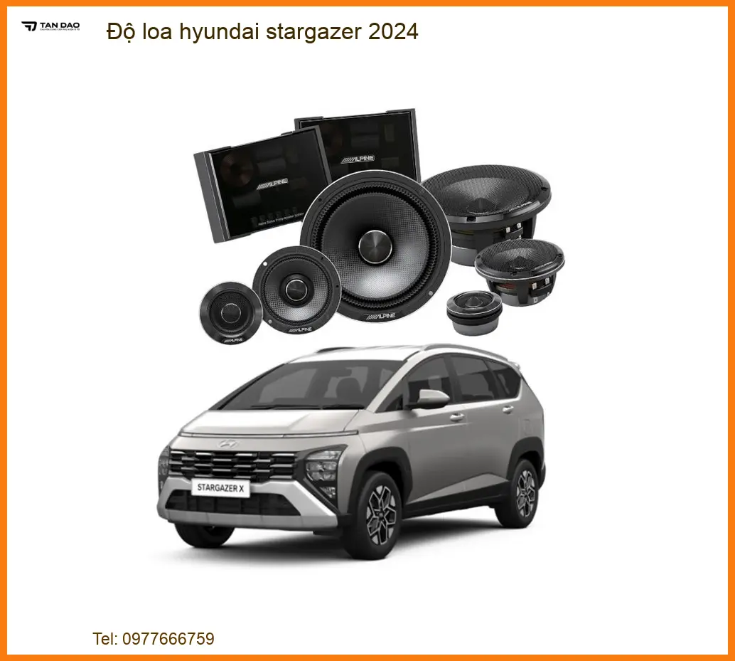 Độ Loa Ô Tô Hyundai Stargazer 2024 Cao Cấp - Địa Chỉ Lắp Đặt Uy Tín TPHCM