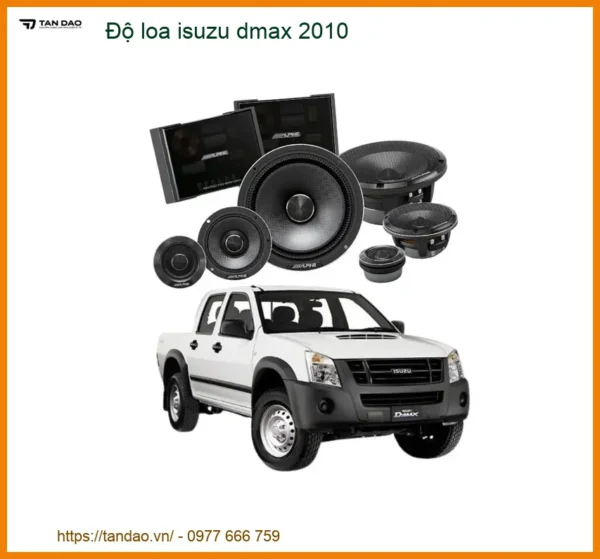 Nâng Cấp Hệ Thống Loa Isuzu Dmax 2010 - Trung Tâm Lắp Đặt Uy Tín TPHCM