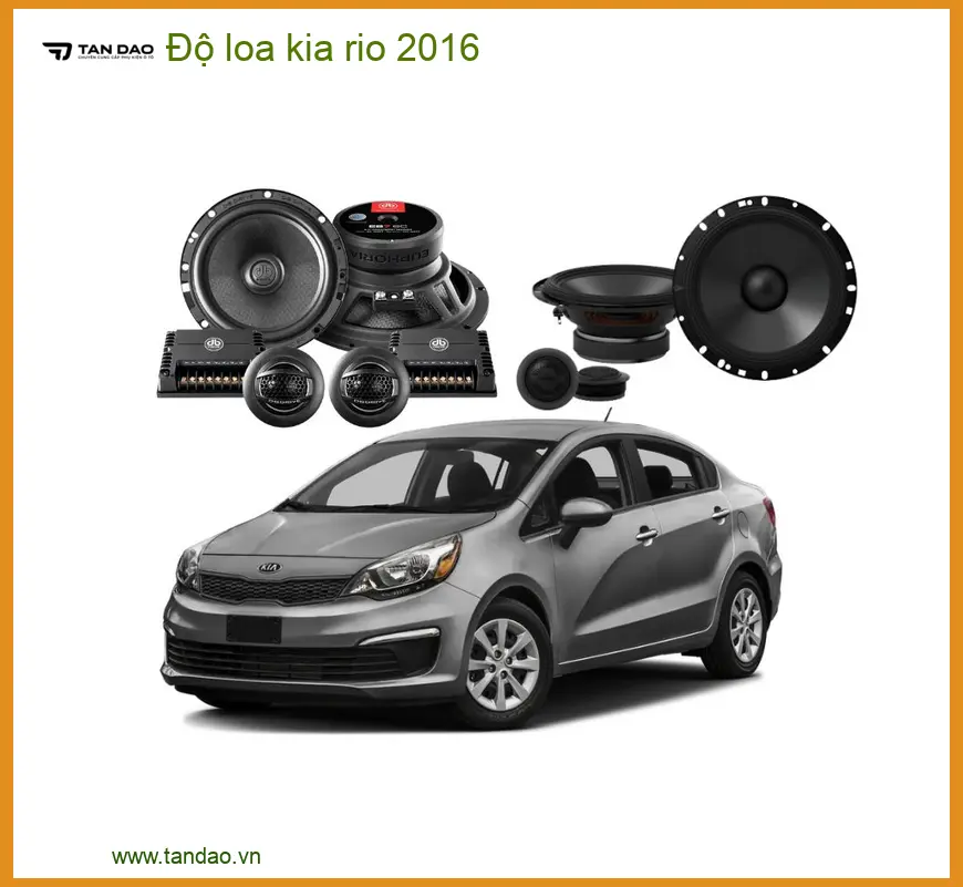 Độ Loa Sub Bass Cho Kia Rio 2016 - Địa Chỉ Lắp Đặt Loa Xe Hơi Uy Tín TPHCM