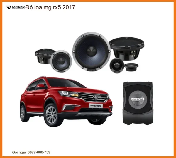 Dịch Vụ Độ Loa Sub Bass Cho Xe MG RX5 2017 - Trung Tâm Lắp Đặt Giá Tốt TPHCM