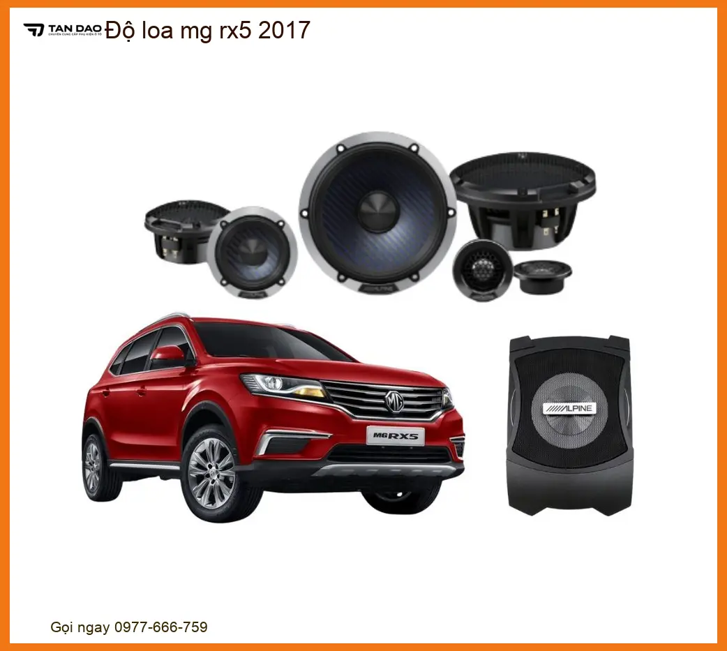 Dịch Vụ Độ Loa Sub Bass Cho Xe MG RX5 2017 - Trung Tâm Lắp Đặt Giá Tốt TPHCM