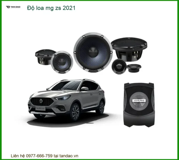 Độ Loa Nâng Cấp Âm Thanh MG ZS 2021 - Đơn Vị Nâng Cấp Loa Chính Hãng TPHCM