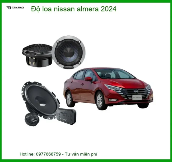 Độ Loa Nissan Almera 2024 - Trung Tâm Độ Loa Uy Tín Giá Tốt TPHCM