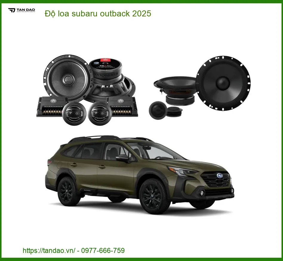 Độ Loa Subaru Outback 2025 - Địa Chỉ Độ Loa Chính Hãng Uy Tín TPHCM