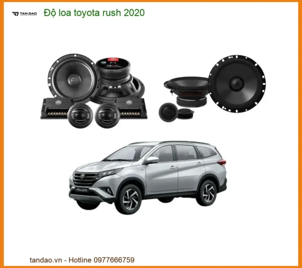 Dịch Vụ Độ Loa Ô Tô Toyota Rush 2020 - Địa Chỉ Lắp Đặt Chính Hãng TPHCM