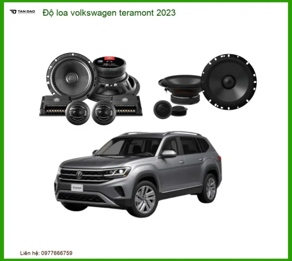 Độ Loa Volkswagen Teramont 2023 - Địa Chỉ Lắp Đặt Uy Tín TPHCM