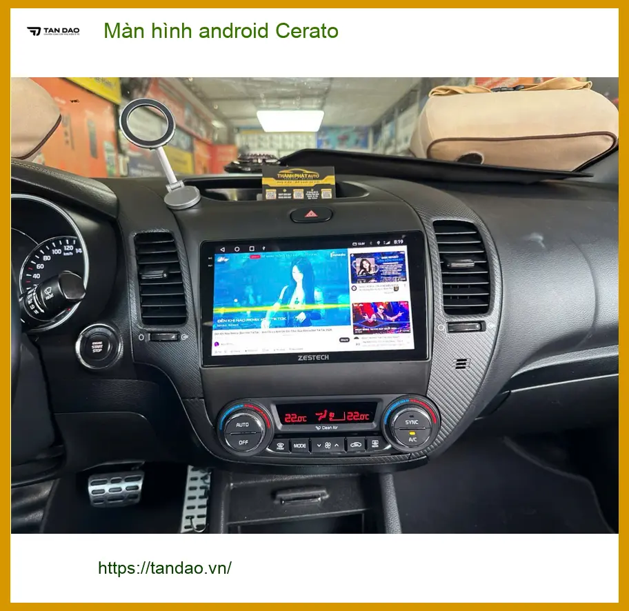 Anh Kiên lắp màn hình android Cerato tại Quận 12 để nâng tầm giải trí ảnh thực tế 5