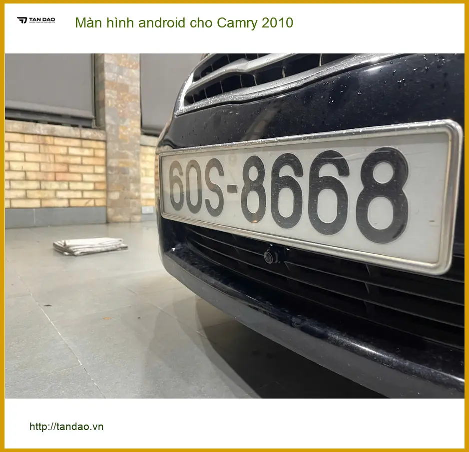 Anh Đức Hạnh lắp màn hình Android cho Camry 2010 tại Quận 9 để xe thêm tiện nghi
