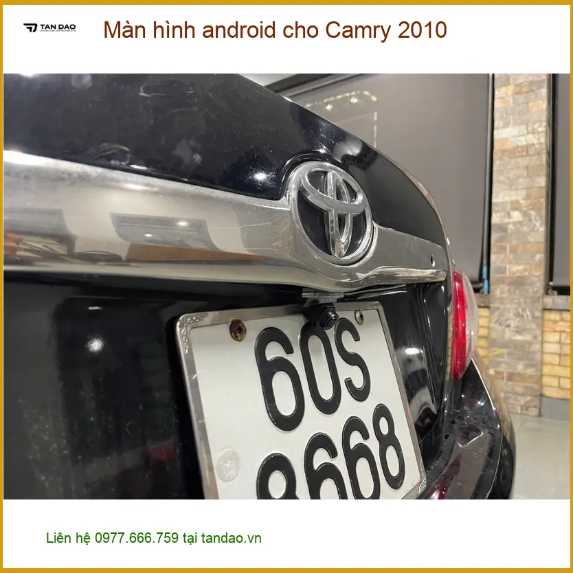 Anh Đức Hạnh lắp màn hình Android cho Camry 2010 tại Quận 9 để xe thêm tiện nghi ảnh thực tế 2
