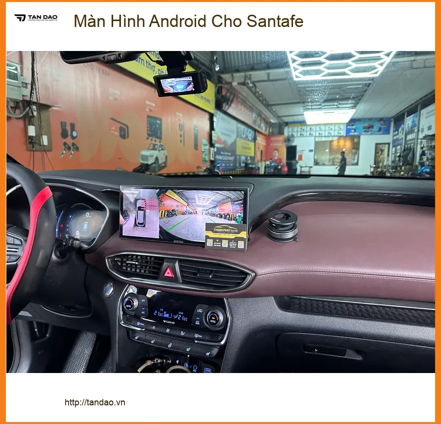 Anh Tùng lắp Màn Hình Android Santafe Quận 12 tăng tiện ích ảnh thực tế 2
