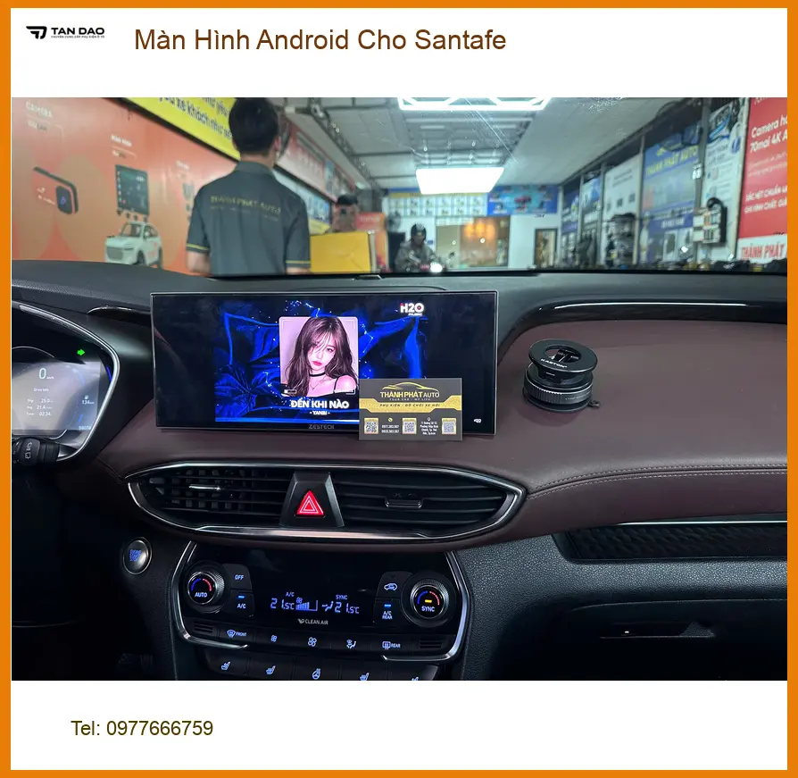 Anh Tùng lắp Màn Hình Android Santafe Quận 12 tăng tiện ích ảnh thực tế 3