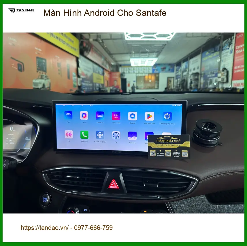 Anh Tùng lắp Màn Hình Android Santafe Quận 12 tăng tiện ích ảnh thực tế 4