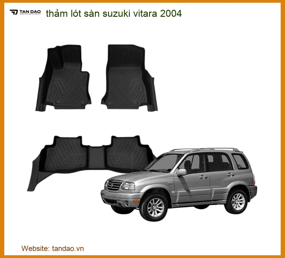 Thảm Lót Sàn Suzuki Vitara 2004 - Trung Tâm Lắp Đặt Thảm Sàn Chính Hãng TPHCM