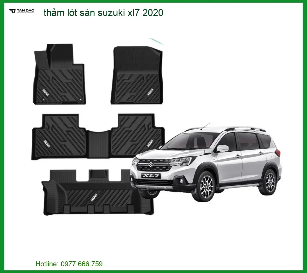 Thảm Lót Sàn Suzuki XL7 2020 - Trung Tâm Lắp Đặt Chính Hãng Uy Tín TPHCM