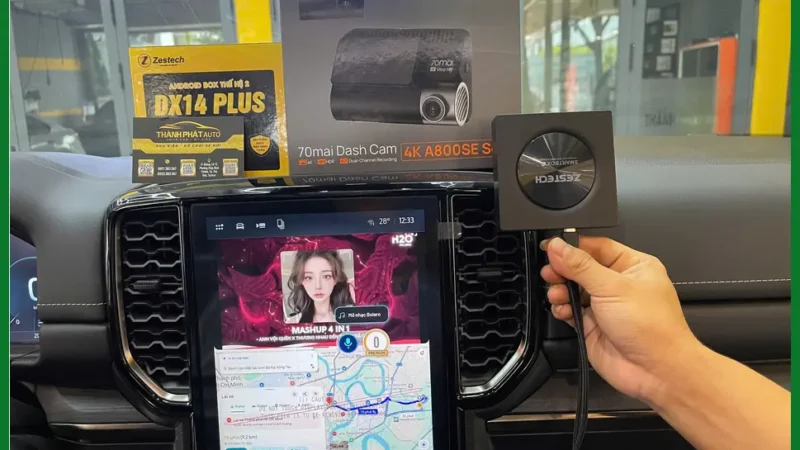 Anh Tấn lắp Android Box cho Everest Platinum tại Quận 9 để nâng tầm giải trí trên đường dài