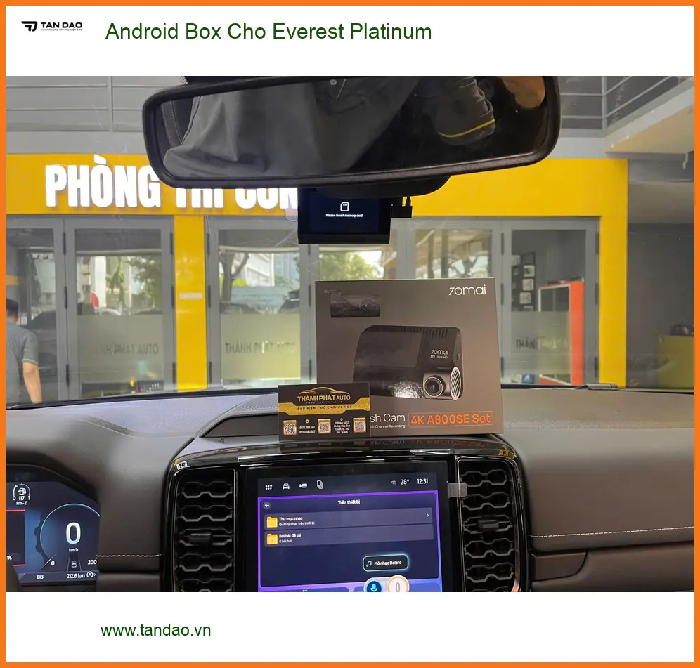 Anh Tấn lắp Android Box cho Everest Platinum tại Quận 9 để nâng tầm giải trí trên đường dài ảnh thực tế 3