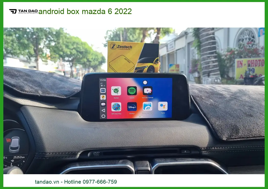 Android Box Cho Mazda 6 Đời 2022 - Trung Tâm Lắp Đặt Uy Tín Giá Tốt TPHCM