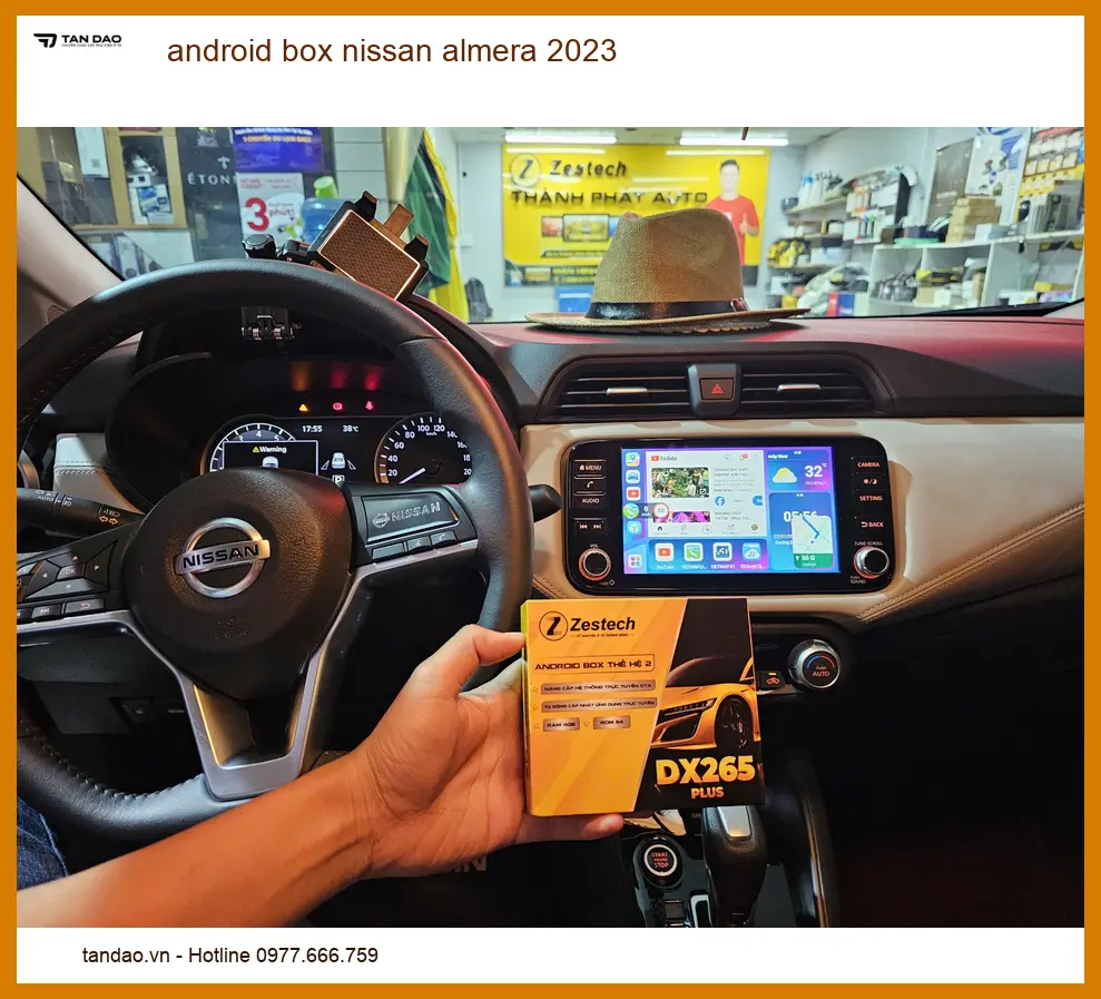 Android Box Nissan Almera 2023 - Trung Tâm Lắp Đặt Uy Tín Giá Tốt Tại TPHCM