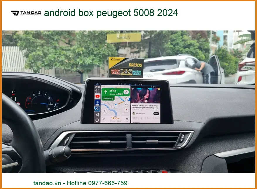 Android Box Peugeot 5008 2024 - Trung Tâm Lắp Đặt Chính Hãng TPHCM