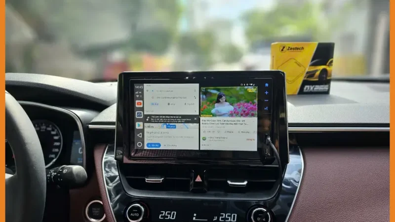 Android Box Toyota Corolla Cross 2026 - Trung Tâm Lắp Đặt Chính Hãng TPHCM
