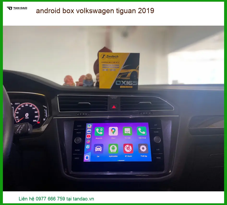 Android Box Volkswagen Tiguan 2019 - Trung Tâm Lắp Đặt Uy Tín TPHCM