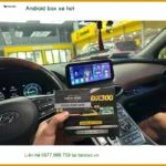 Cô Lan Anh lắp Android box xe hơi Hyundai Accent tại Quận 4