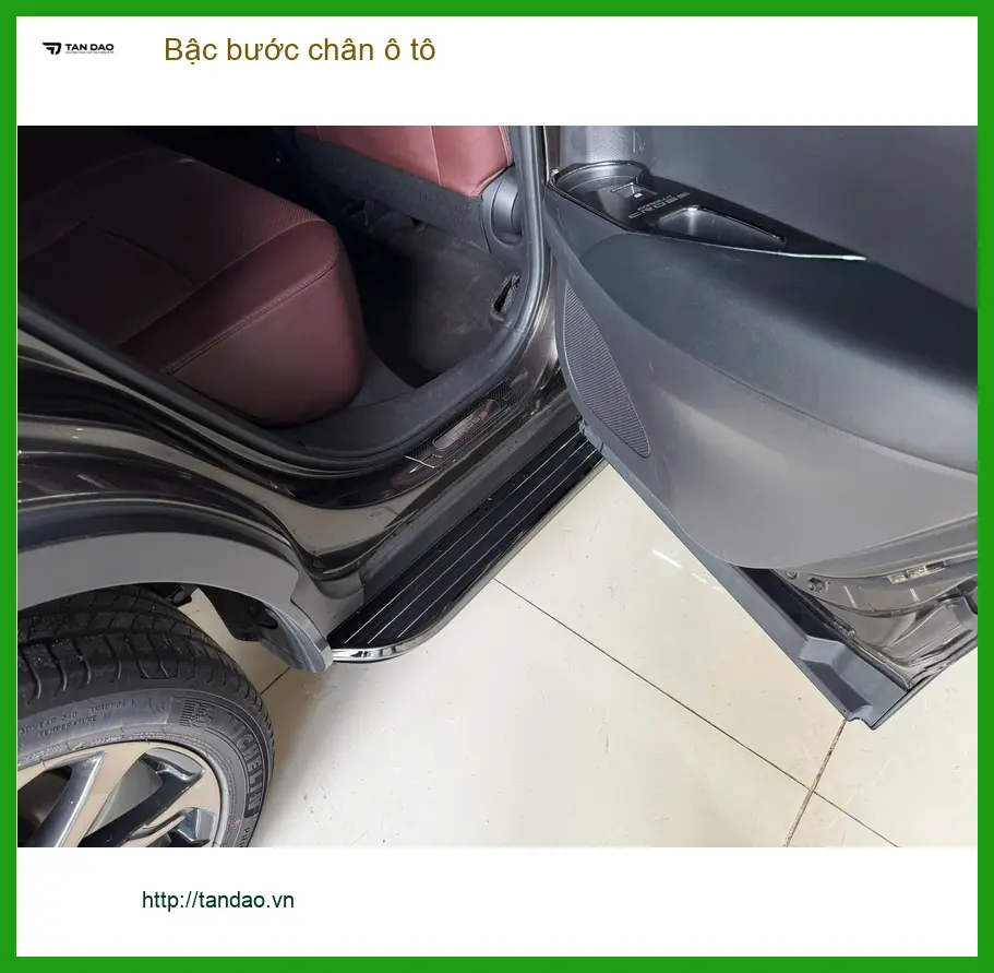 Anh Long lắp bậc bước chân ô tô Kia Sorento tại Gò Vấp cho gia đình ảnh thực tế 4