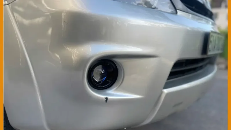 Anh Tùng độ bi gầm Fortuner 2009 tại Quận Bình Thạnh vì đèn zin yếu