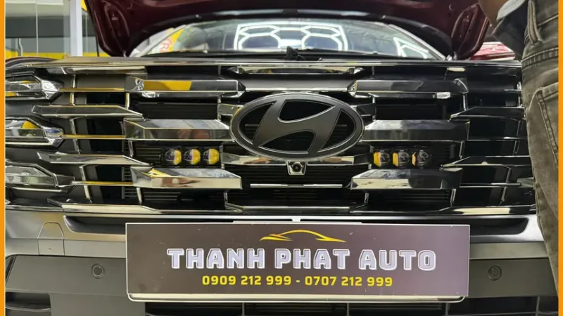 Anh Minh độ bi gầm ô tô cho Hyundai Accent tại Quận Bình Tân