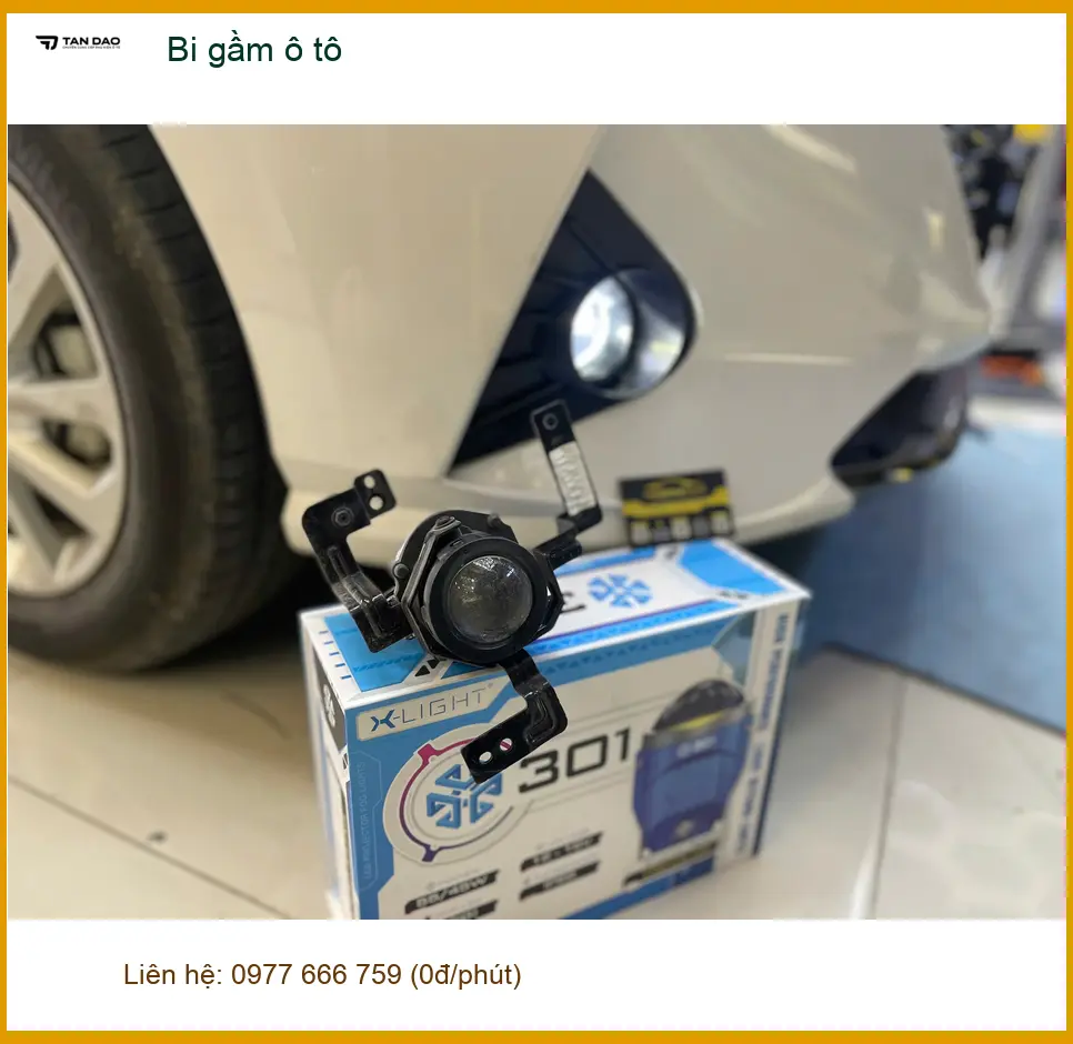 Anh Kiên độ bi gầm ô tô cho Mazda CX-5 tại Quận 3 để tăng cường ánh sáng khi đi đêm ảnh thực tế 4